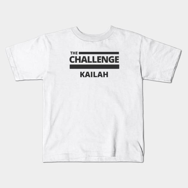 Kailah Kids T-Shirt by ryanmcintire1232